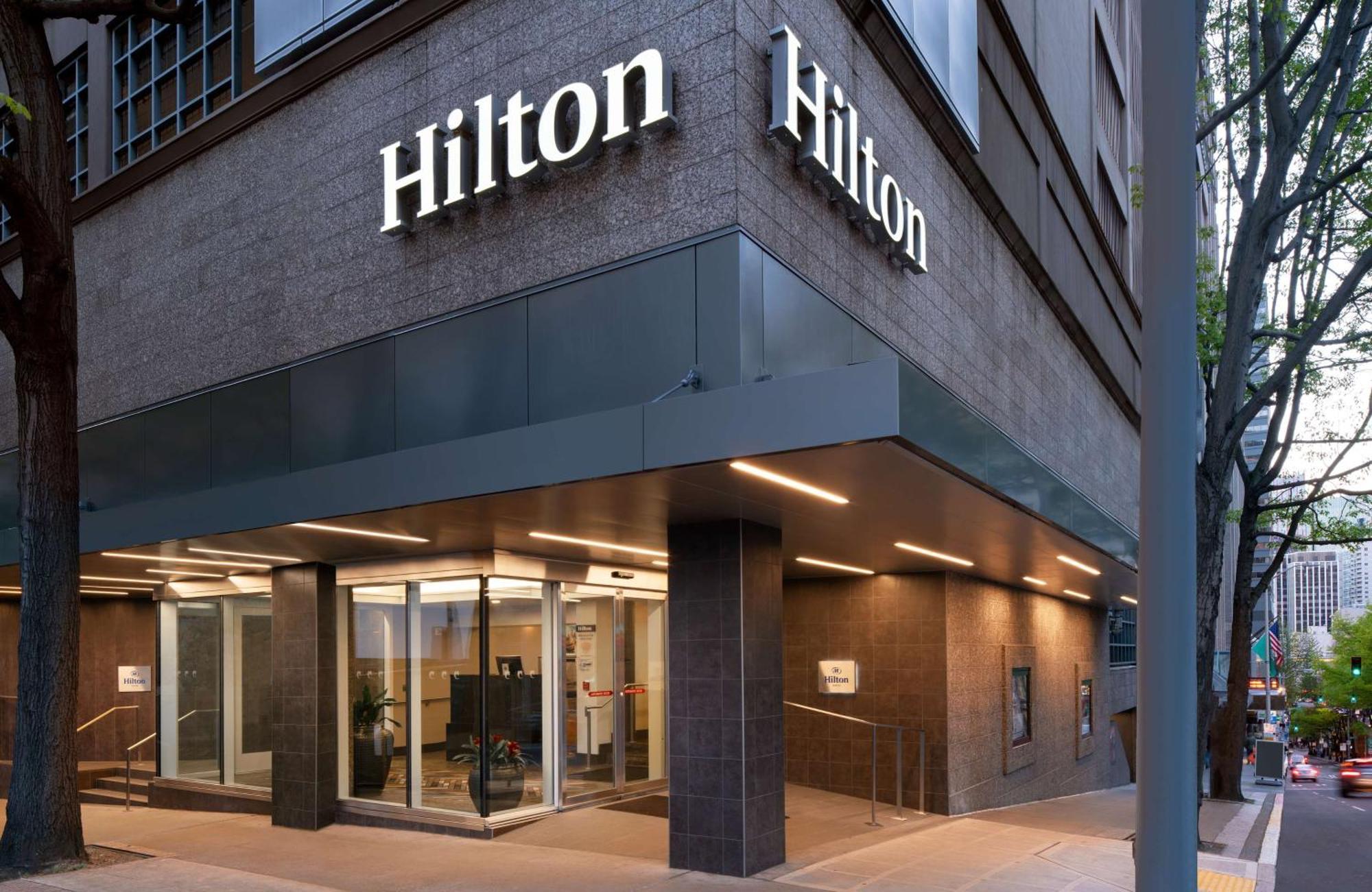 Hilton Seattle Hotel Exterior foto
